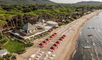 Overhead view of Cala Beach Resort