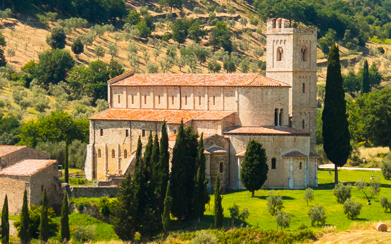 Abbey of Sant’Antimo, Montalcino